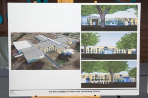 North Charleston Creative Arts Elementary Concept Drawing