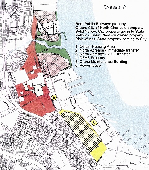 North Charleston Navy Yard Rail Settlement
