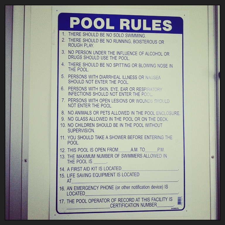 Danny Jones Pool Rules - Park Circle - Real Deal with Neil