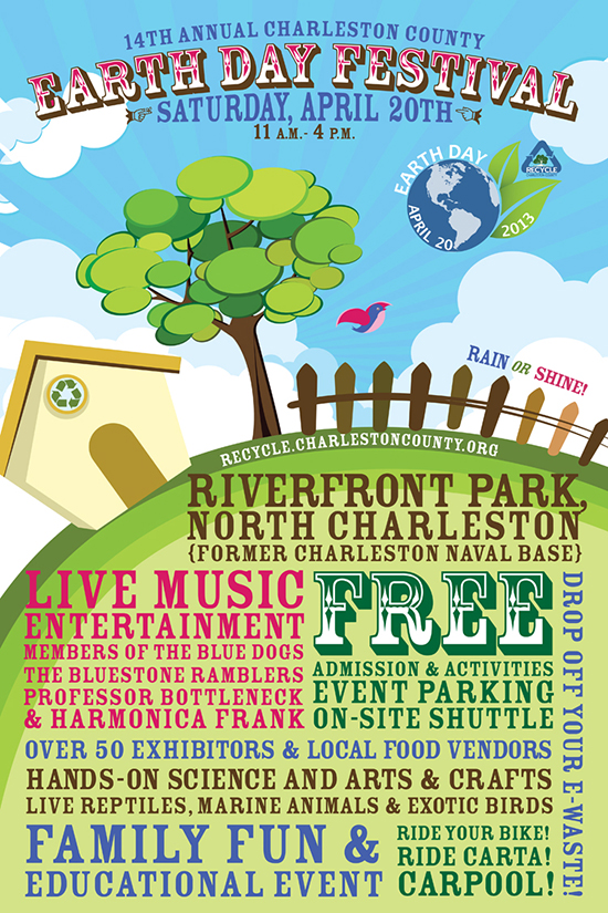 2013 Charleston County Earth Day Festival - Riverfront Park - Real Deal with Neil