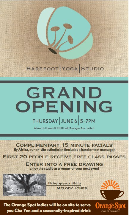 Barefoot Yoga Studio Grand Opening - Park Circle, North Charleston - Real Deal with Neil