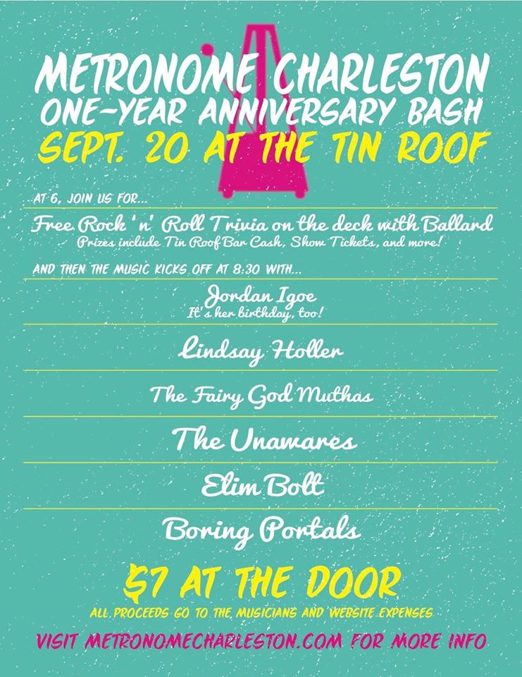Metronome Charleston One-Year Anniversary Bash!
