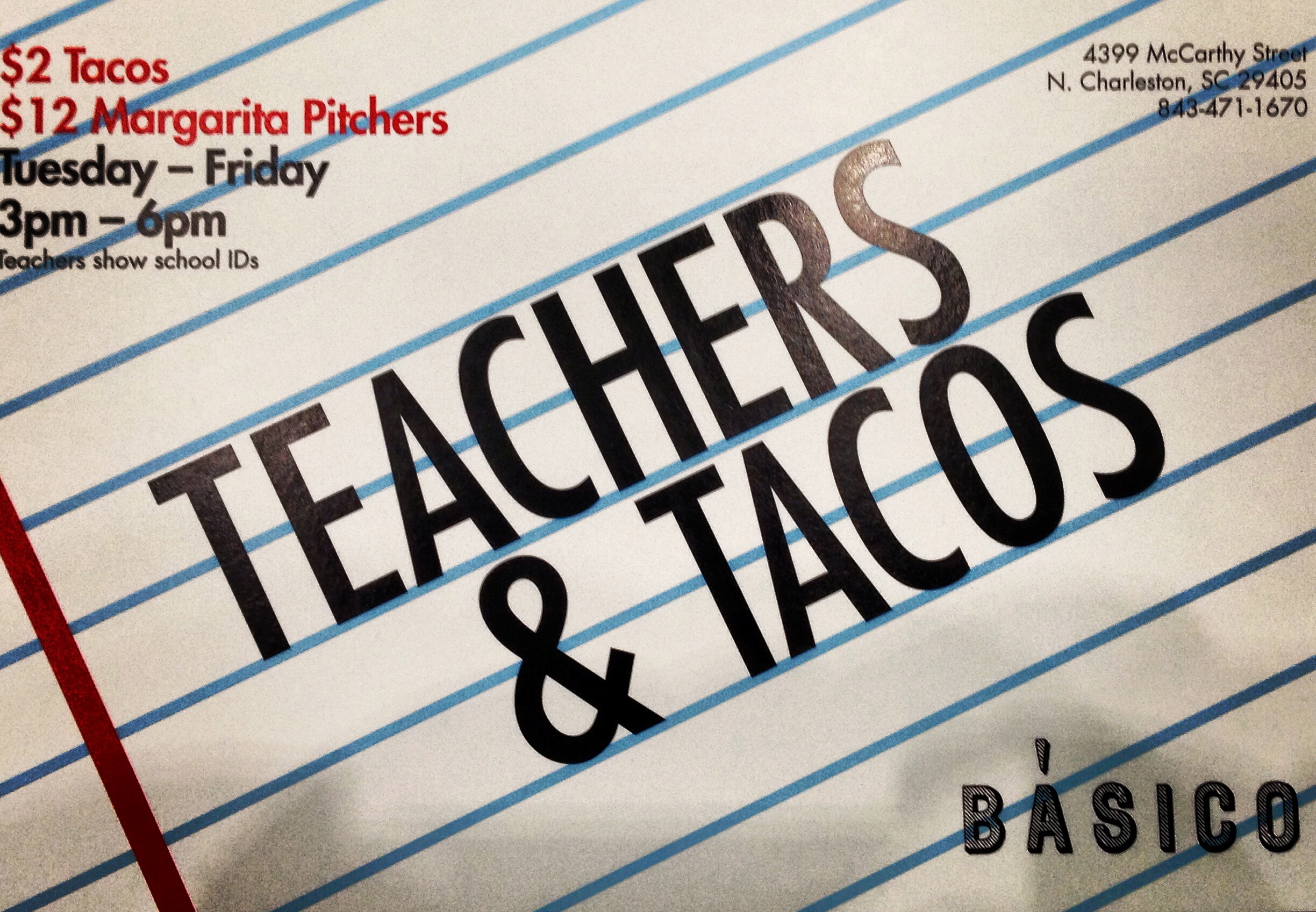 Basico - Teachers & Tacos
