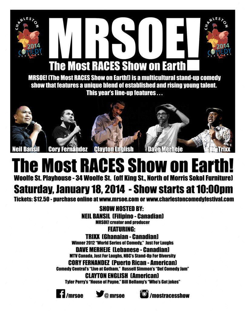 Charleston Comedy Festival 2014 presents MRSOE!