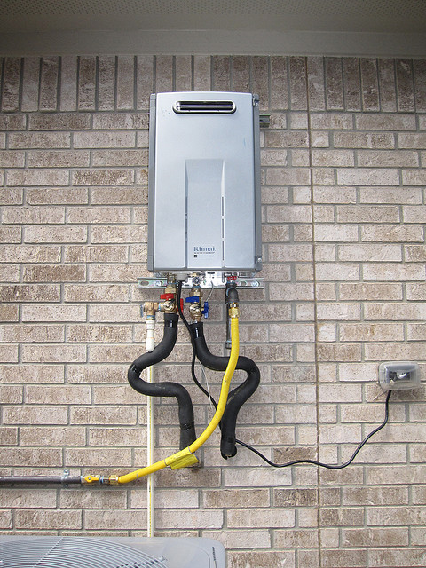 Frozen Pipes - Tankless Water Heater