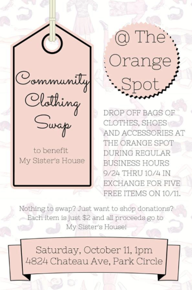 Community Clothing Swap at The Orange Spot