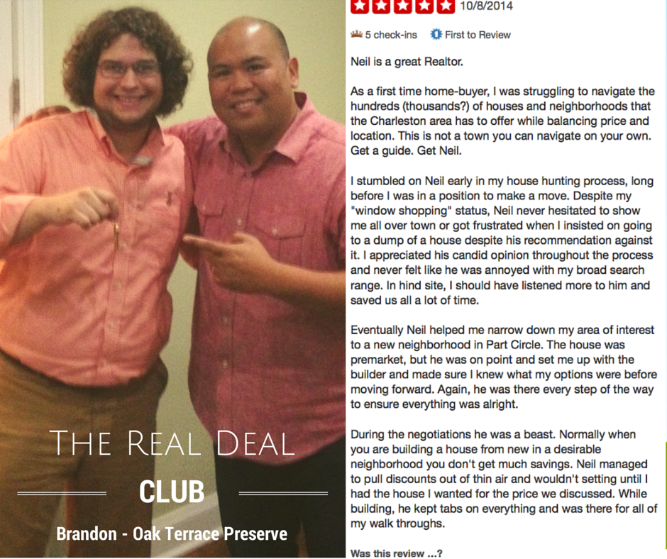 Real Deal Club Inductee: Brandon
