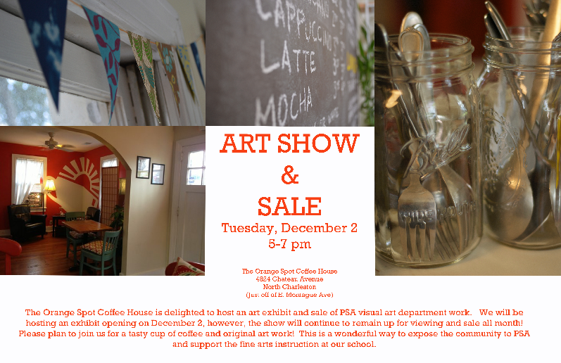 Drawn to Digital Art Show & Sale - Orange Spot Coffee House