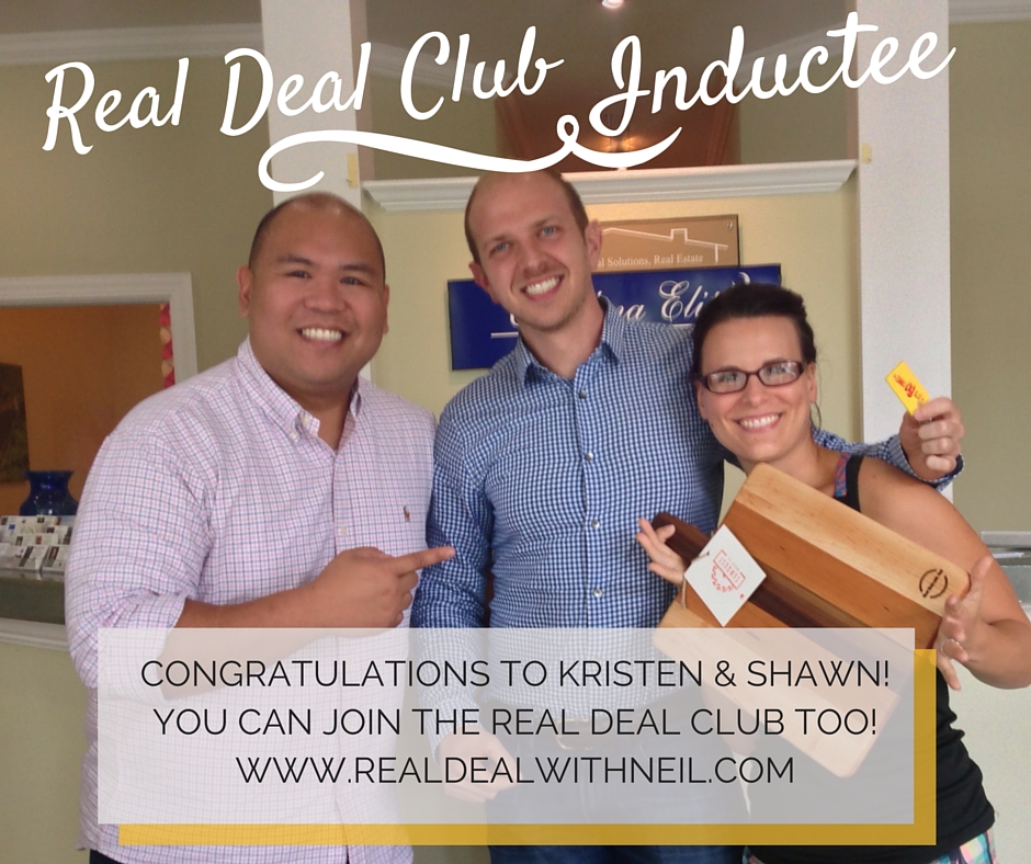 Real Deal Club Inductee: Kristen and Shawn