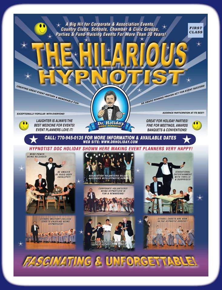 Doc Holiday Comedy Hypnotist