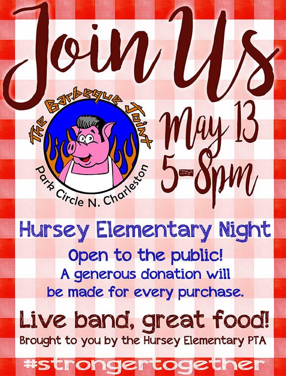 Hursey Elementary Night at Barbecue Joint