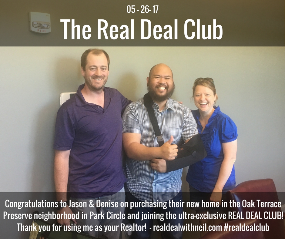Real Deal Club Inductees: Jason and Denise