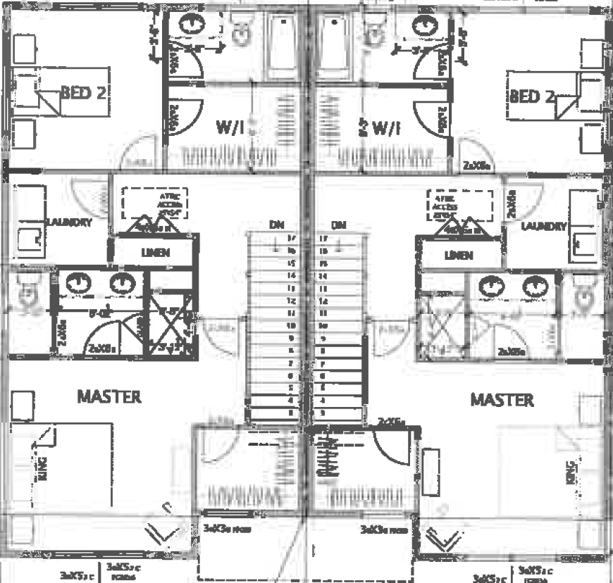 Mixson Row Home Floor Plan 3