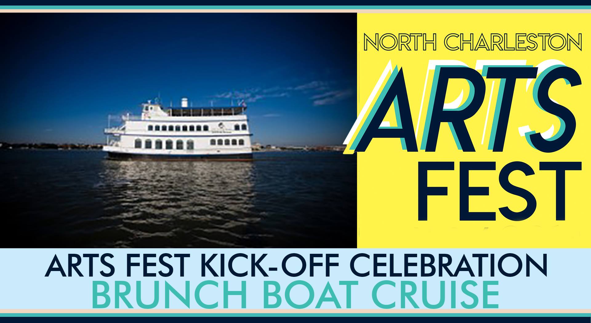 North Charleston Arts Fest - Brunch Boat Cruise