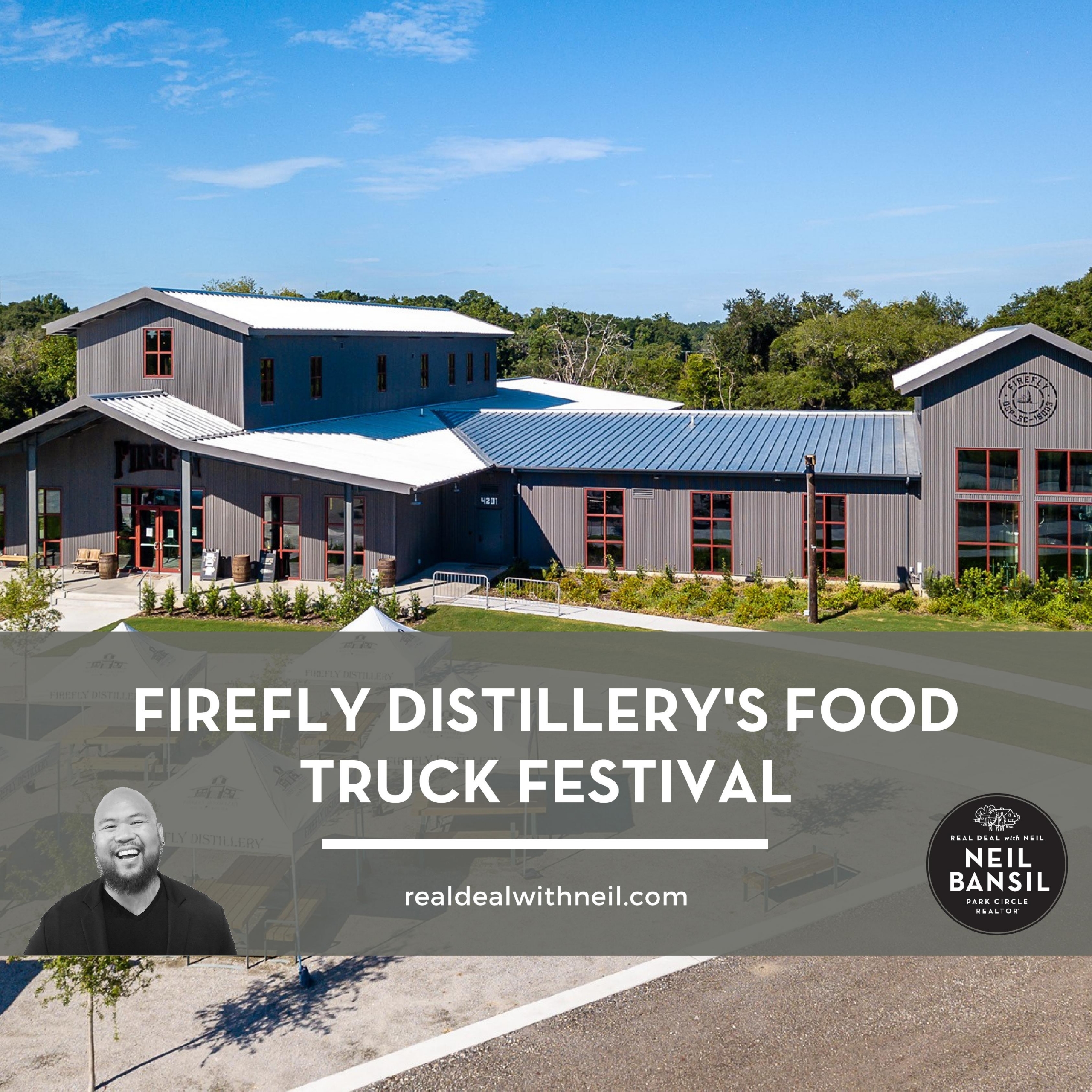 Firefly Distillery's Food Truck Festival - The Real Deal with Neil