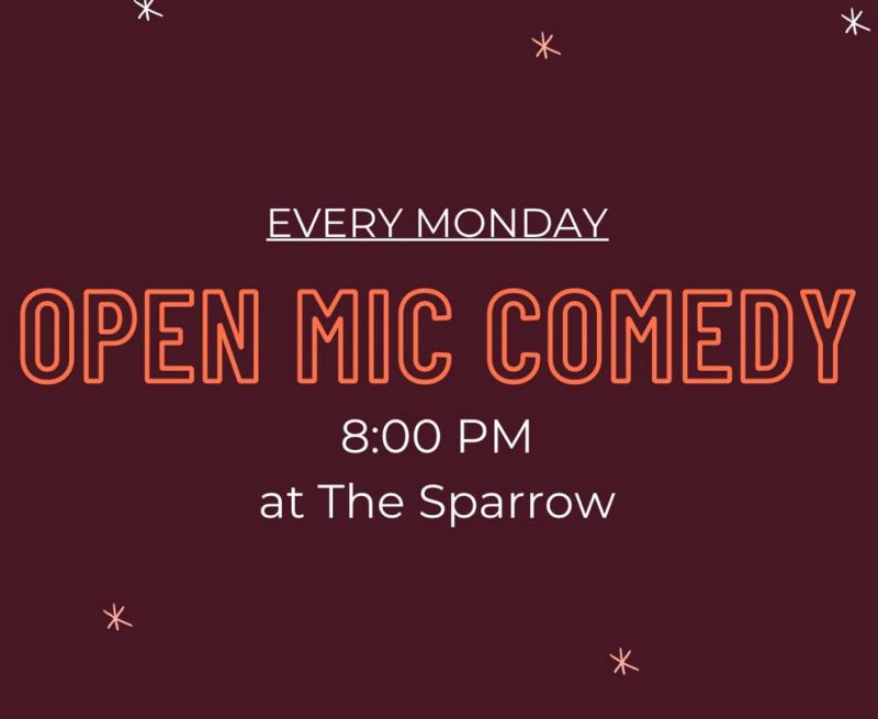 Comedy Open Mic at The Sparrow