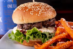 Dine and Donate - Sesame Burgers and Beer