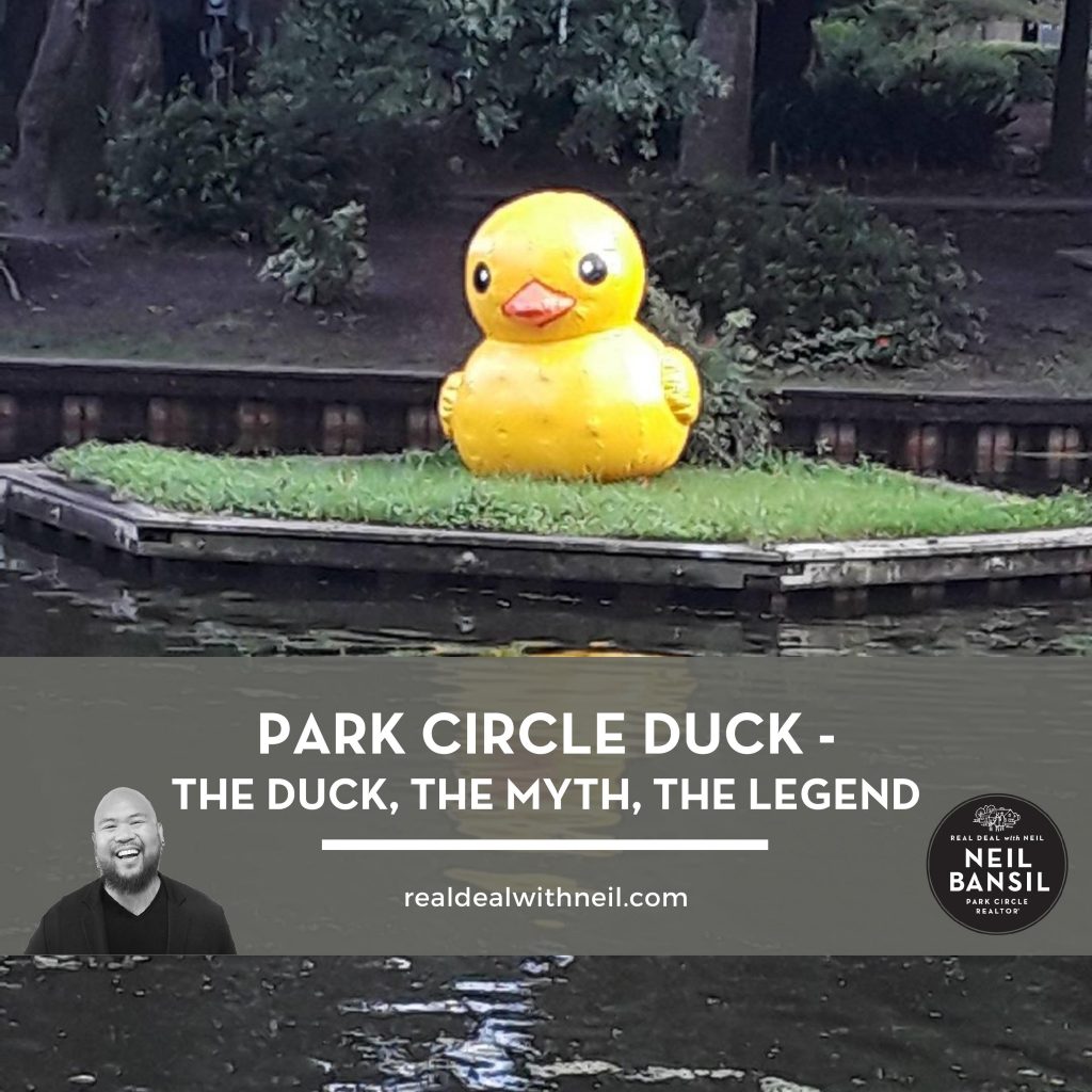 Park Circle Duck - The Duck, The Myth, The Legend