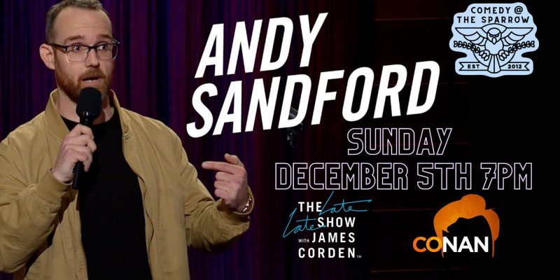 Comedy at The Sparrow with Andy Sandford